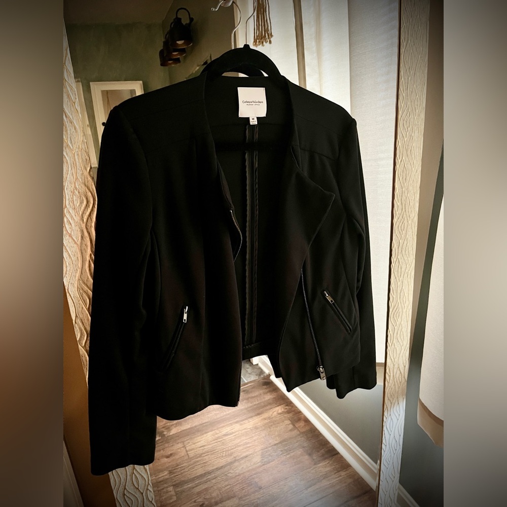 Catherine Malandrino black jacket - medium